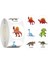 QY1619-300PCS 50-500PCS Sevimli Hayvan Dinozor Çıkartmalar Çocuklar Için 1 Inç Çocuk Oyuncak Oyun Çıkartmaları Doğum Günü Sınıf Partisi Ödül Dekorasyon (Yurt Dışından) 4