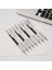 0.9mm Siyah Set 4 Adet Sanat Çizim Kroki Otomatik Kalem Seti 0.3,0.5,0.7,0.9mm Metal Mekanik Kurşun Kalem Öğrenci Yazma Araçları Kırtasiye Hediyeler (Yurt Dışından) 3