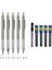 0 9mm 0.3/0.5/0.7/0.9/1.3/2.0mm Mekanik Kurşun Kalem Ofis Okul Yazma Sanat Boyama Araçları Metal Otomatik Kalemler Yaratıcı Kırtasiye (Yurt Dışından) 2