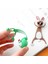 15 Komik Öğrenci Okul Kırtasiye Çocuk Hediye Kitap Ayracı 3D Stereo Karikatür Orijinal Sevimli Kedi Pvc Malzeme Işaretleyici Hayvan Imleri (Yurt Dışından) 5
