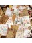 C Yoofun 100 Sayfa Retro Koleksiyonu Malzeme Kağıt Dekor Scrapbooking Günlüğü Albümü Telefon Etiketi Dergisi Planlayıcısı Arka Plan Kağıtları (Yurt Dışından) 3