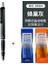 0.5 Gri Set Japonya Zebra Delguard Mekanik Kurşun Kalem, 0.3mm/0.5mm/0.7mm Uçlar, Çizim Yazma Için Kurşun Kırılma Koruma Kalemi MA85 (Yurt Dışından) 1
