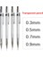 0.7mm Basit Şeffaf Mekanik Kurşun Kalem 0.3/ 0.5/ 0.7/ 0.9mm Otomatik Kurşun Kalem Kurşun Dolum Sanat Boyama Yazma Malzemeleri Kırtasiye (Yurt Dışından) 3