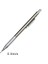 1 Adet Kalem 0.9mm 2.0mm Metal Mekanik Kurşun Kalem Gümüş Otomatik Kurşun Kalem 2b Hb Kurşun Ofis Okul Yazma Çizim Araçları Kawaii Kırtasiye (Yurt Dışından) 1