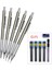 0.9 1.3 2.0mm Kalem 0.3 0.5 0.7 0.9 1.3 2.0mm Mekanik Kurşun Kalem Seti Tam Metal Sanat Çizim Boyama Otomatik Kurşun Kalem Ofis Okul Kaynağı (Yurt Dışından) 3