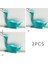 3 Adet Mavi Kawaii Yaratıcı Loch Ness Canavarı Imi 3D Dinozor Öğrenci Çift Taraflı Kağıt Kitap Sayfası Klip Okul Kırtasiye Malzemeleri (Yurt Dışından) 1