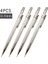 4 Adet 0.7mm Kalem Yüksek Kalite 4 Adet/takım 0.3 0.5 0.7 0.9mm Basit Beyaz Mekanik Kurşun Kalem Öğrenci Yazma Boyama Kırtasiye Okul Malzemeleri (Yurt Dışından) 1