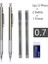2 Adet 0.7mm Set-J 5 Adet/takım Metal Mekanik Kurşun Kalem 0.3 0.5 0.7 0.9mm Öğrenciler Yazma Sanat Çizim Tasarımı Paslanmaz Çelik Otomatik Kalemler (Yurt Dışından) 1