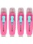 4 Adet Pembe Silgi 4 Adet Set Yumuşak Geri Çekilebilir Kalem Fırça Silgi Aracı Çocuk Sanat Çizim Eskiz Kauçuk Silgi Ofis Okul Öğrenci Kırtasiye (Yurt Dışından) 1