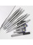 2 Adet 2.0mm Kalem Metal Mekanik Kurşun Kalem Seti 0.3 0.5 0.9 1.3 2.0mm Hb Talepleri ile Sanat Çizim Boyama Otomatik Kalem Ofis Okul Kırtasiye (Yurt Dışından) 2