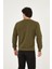 Bisiklet Yaka Ön Detaylı Basic Sweatshirt 5