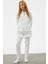 Büyük Beden Tunik Eşofman Takım - Ekru 5