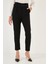 Yüksek Bel Cepli Kemerli Regular Fit Kumaş Pantolon Bayan Pantolon 611PL04 1