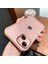 iPhone 15 Uyumlu Kılıf Metal Buton ve Kamera Çerçeveli Kenarları Silikon Arkası Sert Titanium Case 1