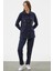 Çıtçıtlı Cep Detaylı Tunik Eşofman Takım - Lacivert 3