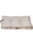 Premium British Cushion Kedi Köpek Yatağı Bej Xlarge 103 x 83 x 13 cm 1