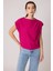 Omuz Kısmı Büzgülü Kısa Kol Triko Bluz 1