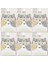 6 Paket Kedi B-Shamo 6 Paket Hayvan Yapışkan Notlar Karikatür Kendinden Yapışkanlı Notlar Sevimli Şekil Kendinden Yapışkanlı Bloknot Yazma Not Defteri Ev Hediyeleri 270 Yaprak (Yurt Dışından) 1