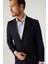 Slim Fit Lacivert Düz Takim Elbise 1HE05ER01577M 2