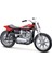Harley Davidson XR750 Turuncu/siyah 1:18 Model Motosiklet 2