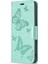 Samsung Galaxy A15 4g Case Butterfly Baskılı Pu Deri Cüzdan Kapağı (Yurt Dışından) 4