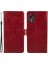 Samsung Galaxy Xcover 5 Manyetik Toka Deri Kapak Buzağı Doku Cüzdan Stand Telefon Kılıfı (Yurt Dışından) 1