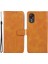 Samsung Galaxy Xcover 5 Manyetik Toka Deri Kapak Buzağı Doku Cüzdan Stand Telefon Kılıfı (Yurt Dışından) 1