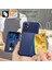Samsung Galaxy A24 4g / A25 5g Pu Deri Kaplamalı Tpu Anti-Çizelge Kılıf Kartı Tutucu Kickstand Telefon Kapağı (Yurt Dışından) 5