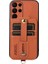 Samsung Galaxy S23 Ultra Kickstand Case Rfıd Bloking Kart Yuvası Karbon Fiber Doku Pu+Tpu Telefon Kapağı (Yurt Dışından) 2