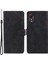 Samsung Galaxy Xcover 5 Manyetik Toka Deri Kapak Buzağı Doku Cüzdan Stand Telefon Kılıfı (Yurt Dışından) 1