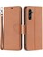 Samsung Galaxy A15 4g Case Litchi Doku Pu Deri Cüzdan Cep Telefonu Kapağı (Yurt Dışından) 1