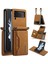 Samsung Galaxy Z Flip3 5g Söndürülebilir 2 Arada 1 Cüzdan Telefon Kılıfı Deri+Pc Manyetik Kickstand Cover (Yurt Dışından) 1