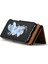 Samsung Galaxy Z Flip3 5g Söndürülebilir 2 Arada 1 Cüzdan Telefon Kılıfı Deri+Pc Manyetik Kickstand Cover (Yurt Dışından) 5