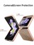 Samsung Galaxy Z Flip5 5g Kasa Parıltılı Parmak Yüzüğü Telefon Kapağı (Yurt Dışından) 5