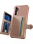 Samsung Galaxy A24 4g / A25 5g Pu Deri Kaplamalı Tpu Anti-Çizelge Kılıf Kartı Tutucu Kickstand Telefon Kapağı (Yurt Dışından) 3