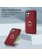 Samsung Galaxy S23 Fe Parmak Yüzüğü Kickstand Telefon Kasası Pu Deri+Tpu Kart Tutucu Kapağı (Yurt Dışından) 5