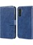 Samsung Galaxy A14 Düz Renkli Pu Deri Stand Cüzdan Cep Telefonu Flip Kapak (Yurt Dışından) 1