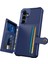 Samsung Galaxy S23 Fe Kart Tutucu Kickstand Telefon Kılıfı Pu Deri Kaplamalı Tpu Arka Kapak (Yurt Dışından) 3