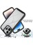 Apple iPhone 15 Pro Telefon Kılıfı Için 3-1 Arada Şok Geçirmez Kılıf 15 Pro 15 Pro-Çizelge Tpu+Pc Telefon Kapağı Pet Ekran Koruyucu-Işık Mavi (Yurt Dışından) 3
