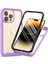 Apple iPhone 15 Pro Telefon Kılıfı Için 3-1 Arada Şok Geçirmez Kılıf 15 Pro Pro Antrlak Tpu+Pc Telefon Kapağı Pet Ekran Koruyucu-Doğru (Yurt Dışından) 1