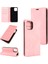 Ipilek Dokunlu Deri Kabuk Cüzdan Stand Kılıfı Apple iPhone 12 Pembe (Yurt Dışından) 1