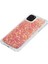 Apple iPhone 12 Mini Kırmızı Için Saf Renkli Glitter Tozu ve Tpu Özel Kapak (Yurt Dışından) 3