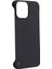 Apple iPhone 12 Mini 5.4 Inç Mat Renk Sert Pc Sabit Pc Ka Anti-Fall Anti-Fone Kılıf Kabuk Black (Yurt Dışından) 4