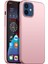 Apple iPhone 12 Mini Telefon Kılıf Hücresi Için 5.4 Inç Yükseltilmiş Çerçeve Şok Geçirmez Düz Renk Telefon Geri Kapak Gül Altın (Yurt Dışından) 1