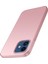 Apple iPhone 12 Mini Telefon Kılıf Hücresi Için 5.4 Inç Yükseltilmiş Çerçeve Şok Geçirmez Düz Renk Telefon Geri Kapak Gül Altın (Yurt Dışından) 2