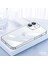 Apple iPhone 12 Telefon Kapağı Için Sert Pc Telefon Kılıfı Elektrokaplama Şok Geçirmez Kapak Temperli Cam Lens Film Silver (Yurt Dışından) 2