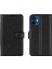 Litchi Doku Cüzdan Stand Deri Telefon Kapağı Apple iPhone 12 Mini Cep Telefon Aksesuarları Black (Yurt Dışından) 1