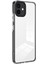 Apple iPhone 12 Telefon Kapağı Için Renkli Çerçeveli Fall Anti-Fall Telefon Koruyucu Kapak Black ile Temiz Cep Telefonu Tpu Kılıfı (Yurt Dışından) 1
