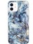 Apple iPhone 12 Mini Telefon Kılıfı Için 5.4 Inç Imd Mermer Desen Ultra Ince Damla Koruyucu Koruyucu Kapak Grey (Yurt Dışından) 1