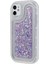 Apple iPhone 12 6.1 Inç Yumuşak Tpu Telefon Kılıfı Bling Glitter Sparkle Epoksi Kapak Morası (Yurt Dışından) 1